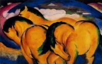 Marc, Franz - Little Yellow Horses